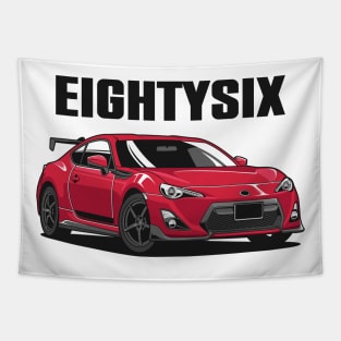 Red GT86 Tapestry