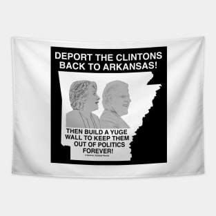 Deport the Clintons Tapestry