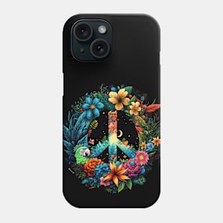 Floral Peace Designe #2 Phone Case