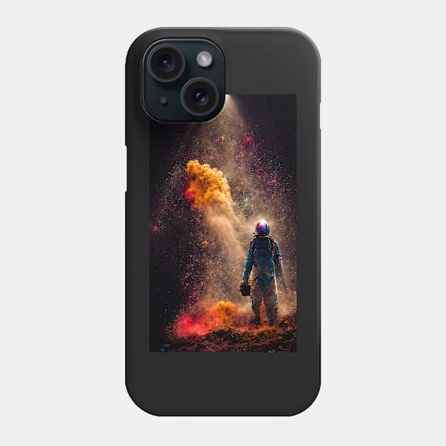 The first man on mars Phone Case by ai1art