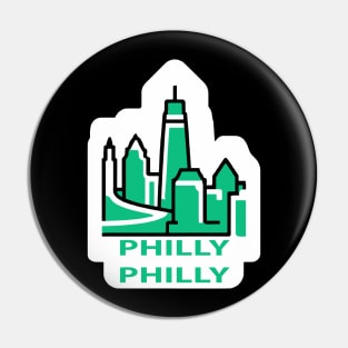 Philly Philly Skyline Pin