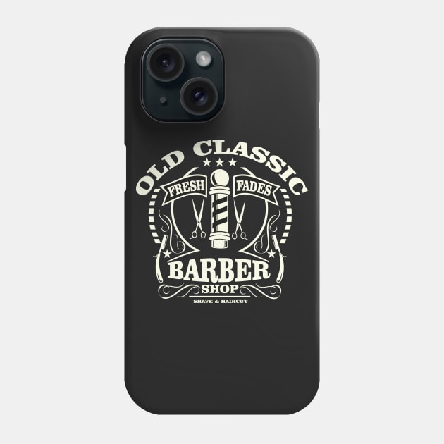 Barber Phone Case by PaunLiviu