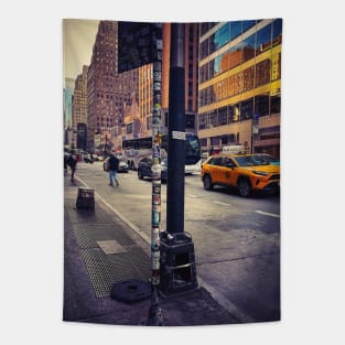 6th Avenue, Manhattan, NYC Tapestry