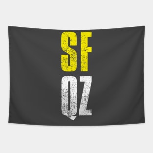 San Francisco Quarantine Zone Tapestry