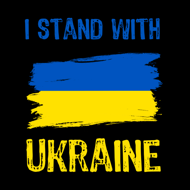 I Stand With Ukraine by Yasna