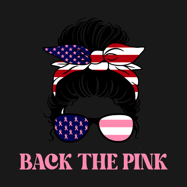 Back the pink breast cancer awareness women and men by Novelty-art