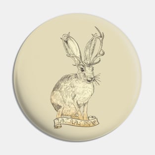 Jackalope Pin