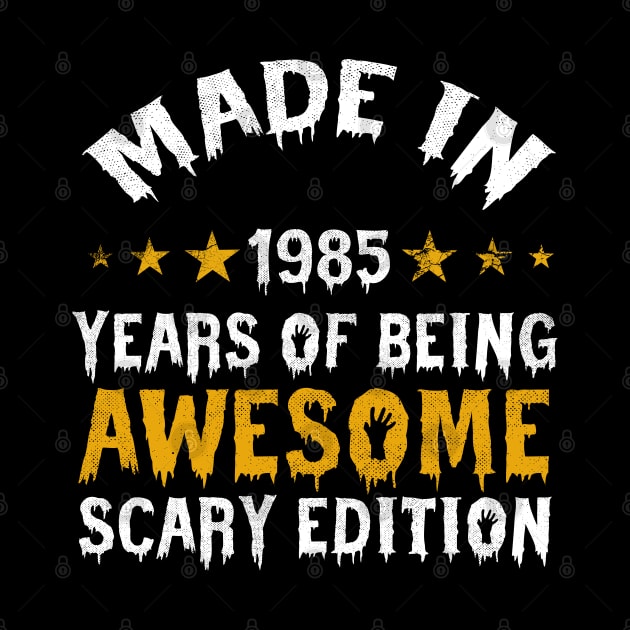 made in 1985 years of being limited edition by yalp.play