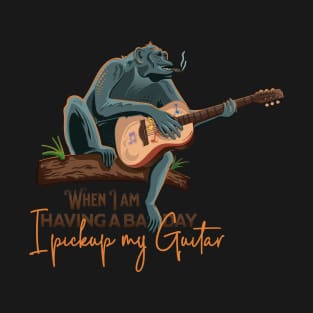 Monkey Guitarist T-Shirt