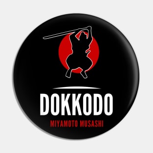 The Warrior's Code Miyamoto Musashi - Dokkodo  V.2 Pin