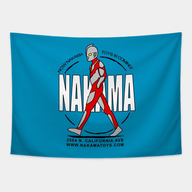 Nakama Man Tapestry by NakamaToys