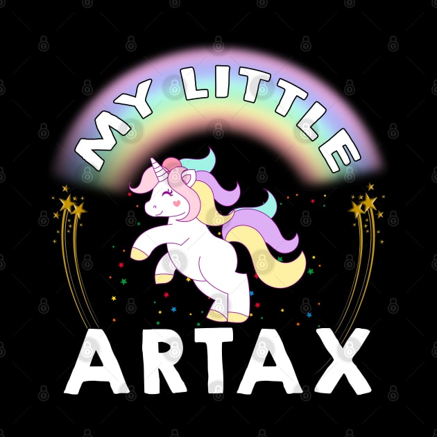 My Little Artax - My Little Pony The Movie With Cute Unicorn And Beautiful Rainbow by Pharaoh Shop