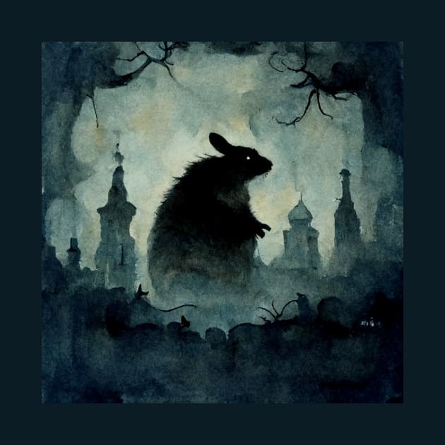 Monster Rodent Wandering at Night by fistikci