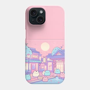 In pastel japan Phone Case