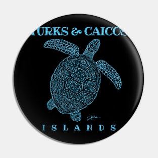 Turks & Caicos Islands Sea Turtle Pin