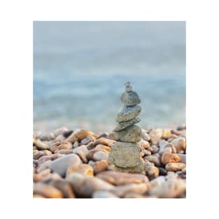 Stacked Rocks Meme- Rock balancing T-Shirt