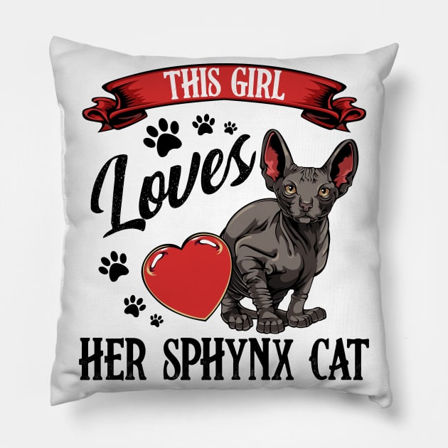 Sphynx Cat Pillow by Lumio Gifts