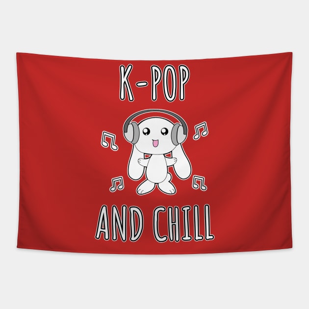 K-Pop And Chill Tapestry by LunaMay