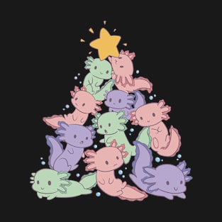 Axolotl Christmas Tree T-Shirt