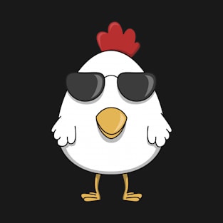 Chicken with sunglasses T-Shirt