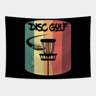 Disc Golf Vintage Course T-Shirt Gift Tapestry