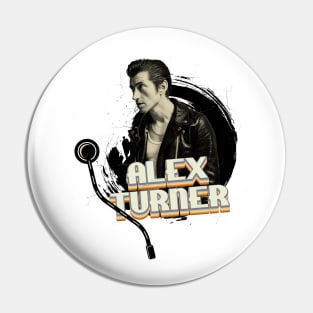 Artic Monkeys Alex Turner // Vinyl Style 90's Pin