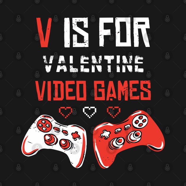 V is for Video Games #3 by XYDstore