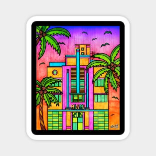 Colorful Miami Magnet