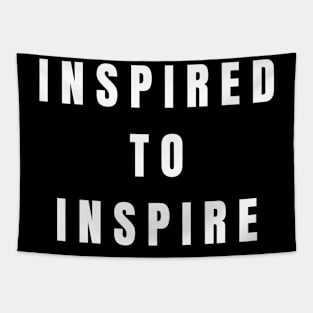 Inspired to Inspire Tapestry