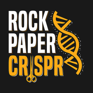 Rock - paper - crispr Pun for a Crispr supporter T-Shirt