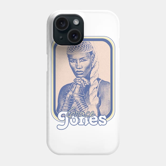 Grace Jones // Retro 80s Aesthetic Fan Design Phone Case by DankFutura