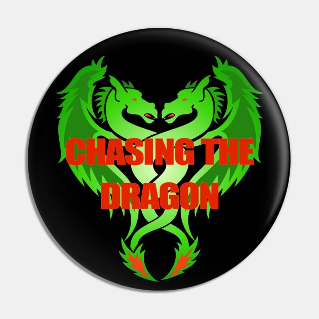 Chasing The Dragon Pin by Badsy
