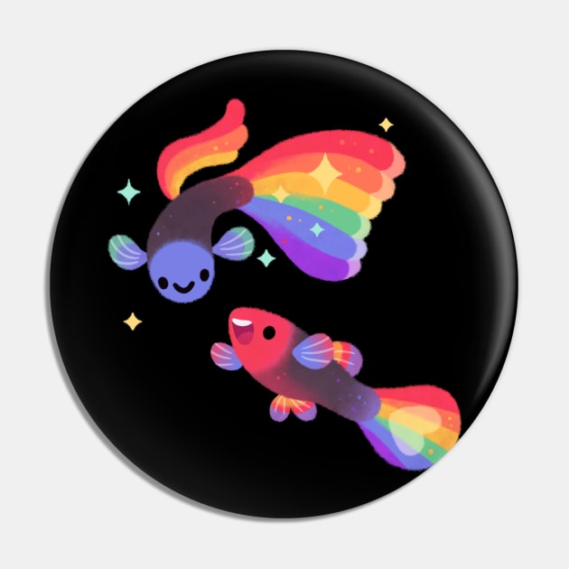 Rainbow guppy 5 Pin by pikaole