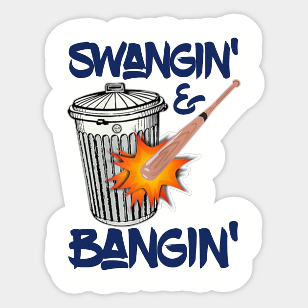 Bangin Houston Baseball Team - Familys Member Strike Houston Swangin -  Sticker