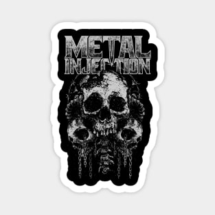 Metal Injection Skulls 2021 Magnet