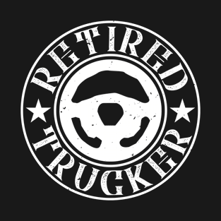 Retired Trucker T-Shirt