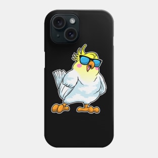 Parrot with Sunglasses Phone Case