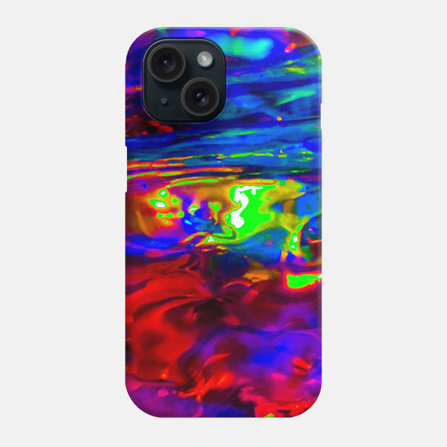 Liquid Wavy Rainbow Phone Case by wildjellybeans