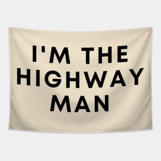 Highway Man Tapestry