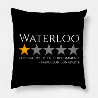 French History - Battle Of Waterloo - Napoleon Bonaparte Pillow