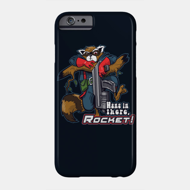 Hang In There Rocket 70s Phone Case Teepublic