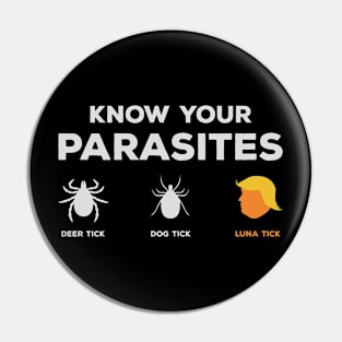 Know Your Parasites Pin