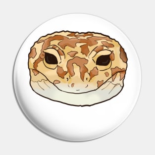 Smiling gecko Pin