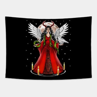 Lilith Pagan Goddess Tapestry