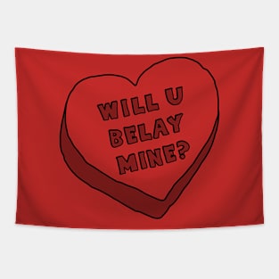 Will U Belay Mine? Tapestry