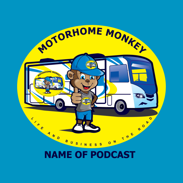 MotorHome Monkey Full Logo by Natural Health Podcast