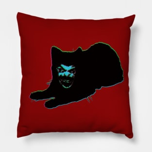 Vladislav Cat in color Pillow