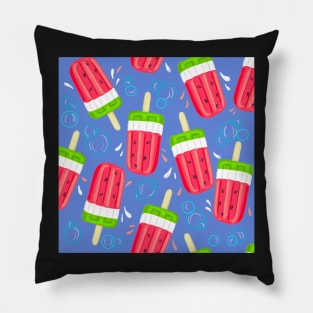 Watermelon ice pop Pillow