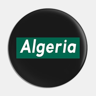 Algeria Pin