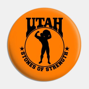 Utah Stones of Strength Pin